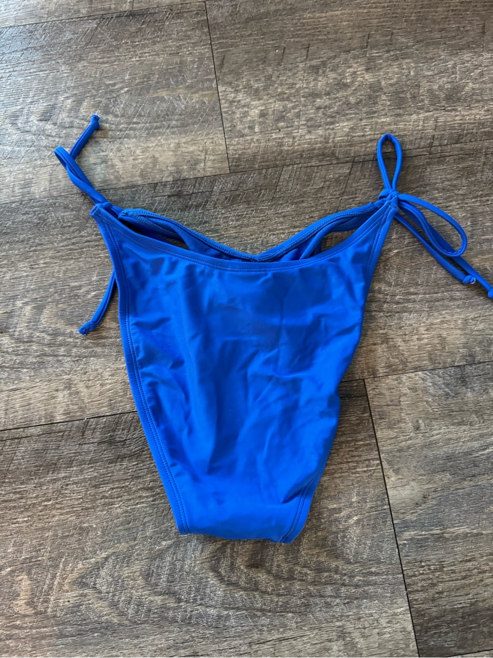 Target String Blue Bikini Bottom - Picture 3 of 3